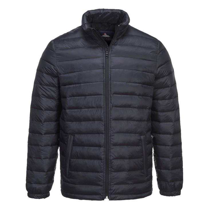 Portwest Men's Aspen Baffle Jacket Black S543